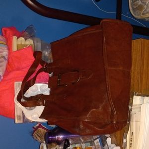 Banana republic women huge leather purse